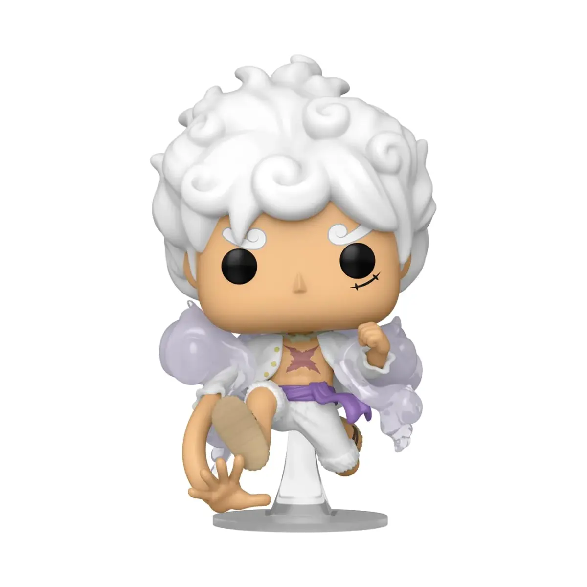 Funko POP! Animation Monkey D. Luffy Gear Five Vinyl Figure 9.5cm (3.75 inches) | Glow-in-the-Dark Chase Chance - view 2