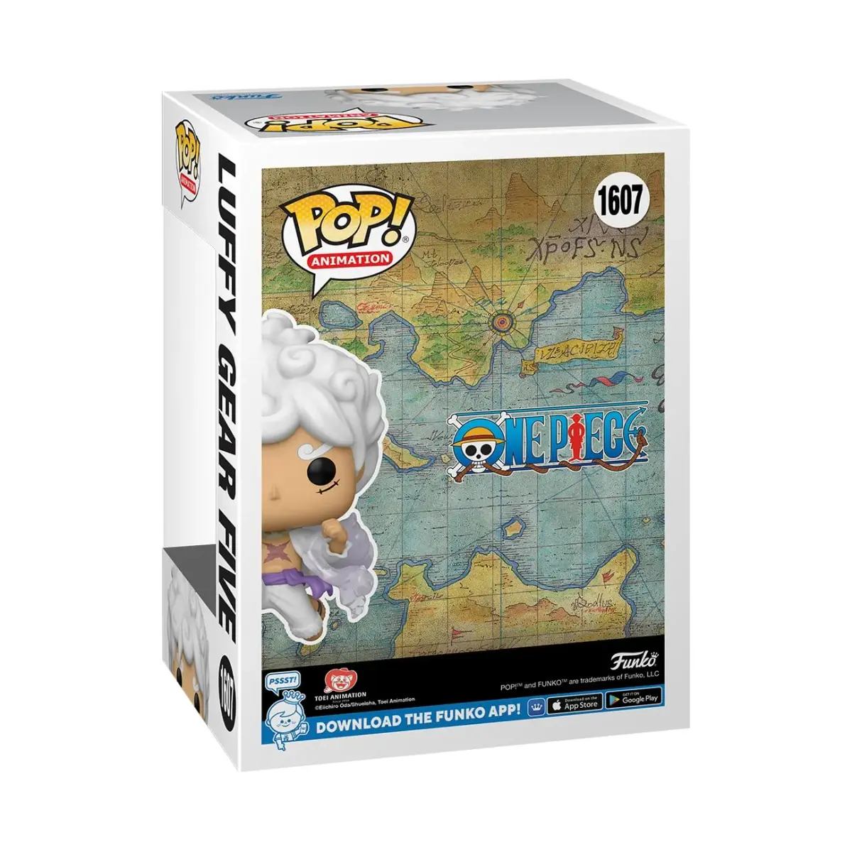 Funko POP! Animation Monkey D. Luffy Gear Five Vinyl Figure 9.5cm (3.75 inches) | Glow-in-the-Dark Chase Chance - view 3