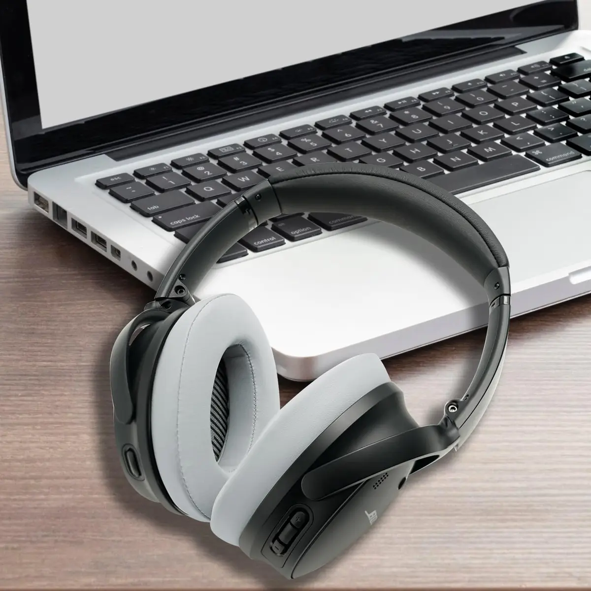 GEVO Cooling Gel Ear Pads for Bose QC35 & QC35ii (QuietComfort 35) - Silver | Breathable & Durable Comfort - view 8