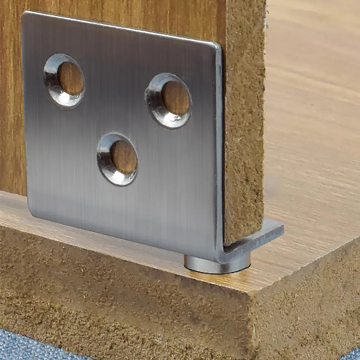 Aifeier ET Heavy Duty Pivot Hinges Stainless Steel Silver 35x30x16mm | Concealed Door Hardware - view 3