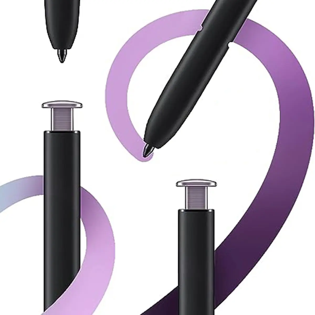 Alovexiong Purple Stylus Pen Replacement for Samsung Galaxy S23 Ultra 5G, 4096 Pressure Levels - view 2