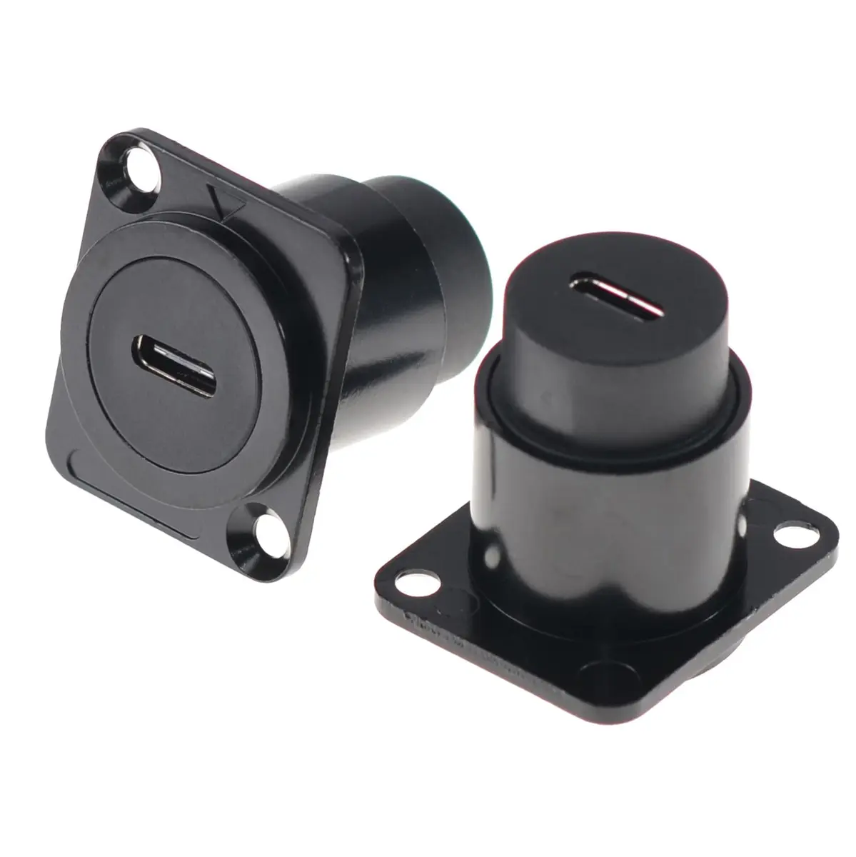 HangTon Waterproof USB-C Panel Mount Socket Coupler 2-Pack | 10Gbps Data Transfer - main product image