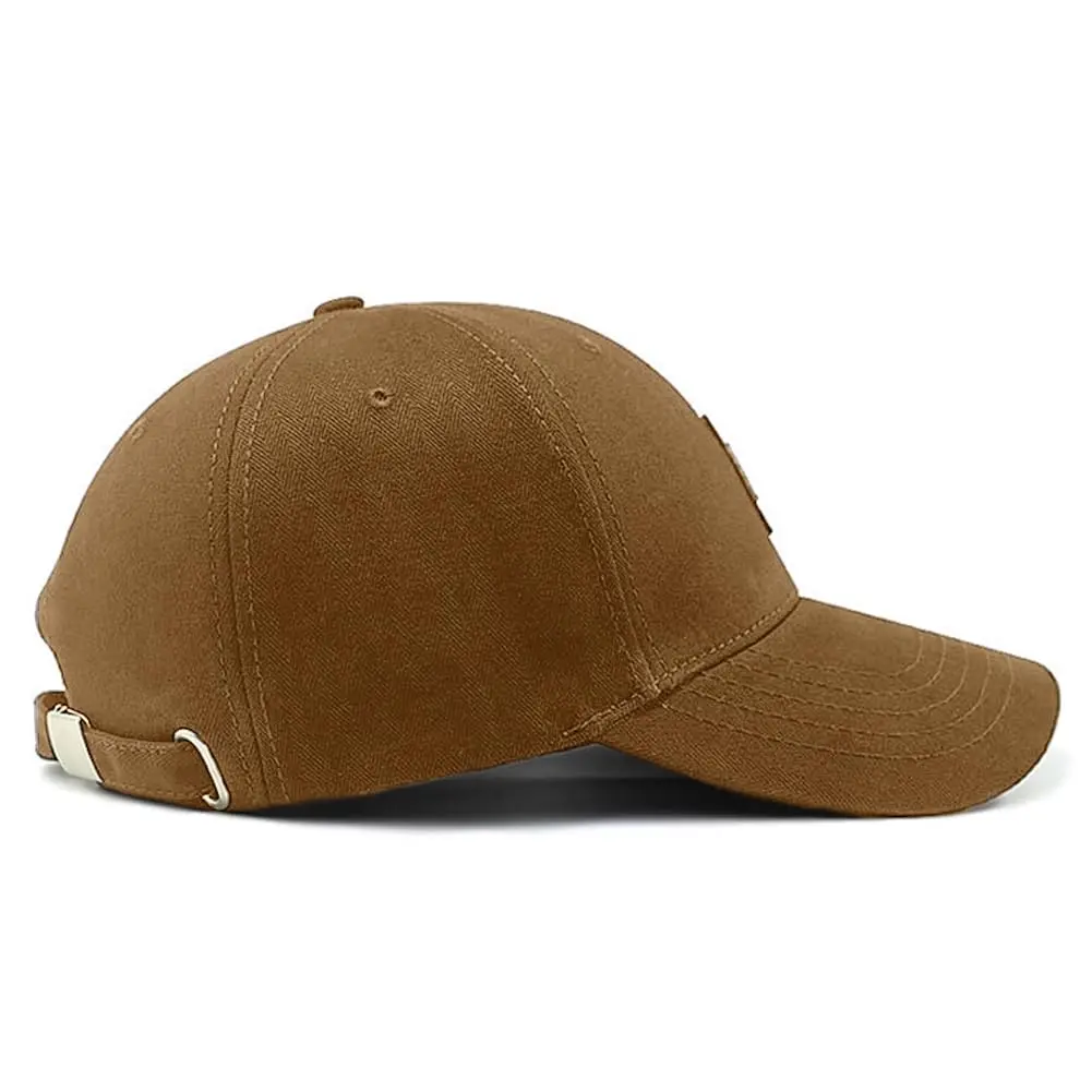 FASHIXD Big Head Oversize XXL Baseball Cap Khaki | Adjustable Cotton Sun Hat for Large Heads - view 3