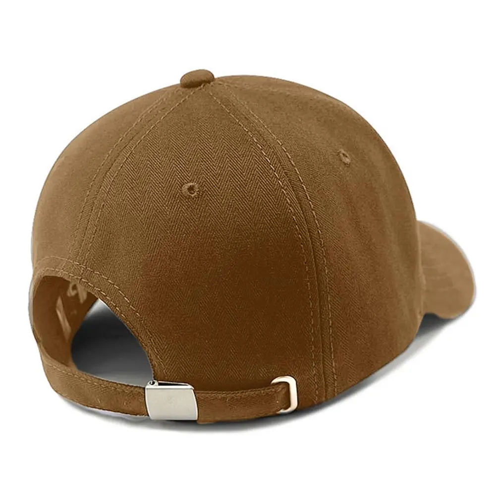FASHIXD Big Head Oversize XXL Baseball Cap Khaki | Adjustable Cotton Sun Hat for Large Heads - view 4