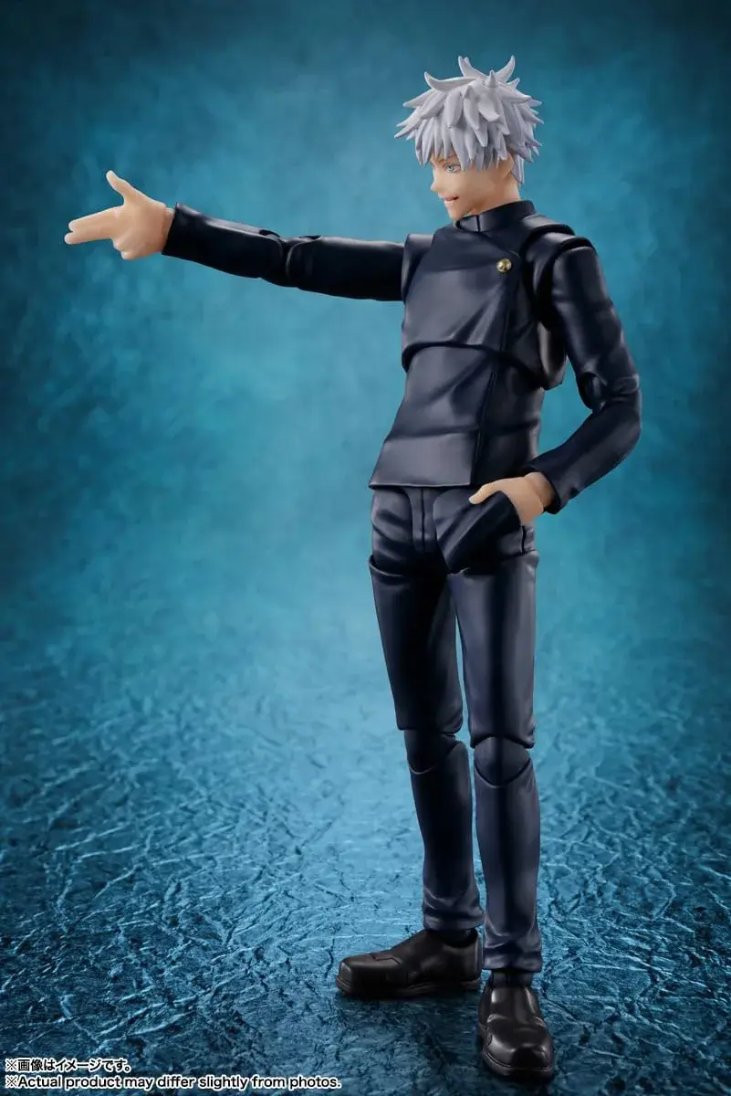 TAMASHII NATIONS S.H.Figuarts Satoru Gojo -Jujutsu Technical High School- Action Figure 140g (4.9oz) | Officially Licensed Bandai Spirits Product - view 5