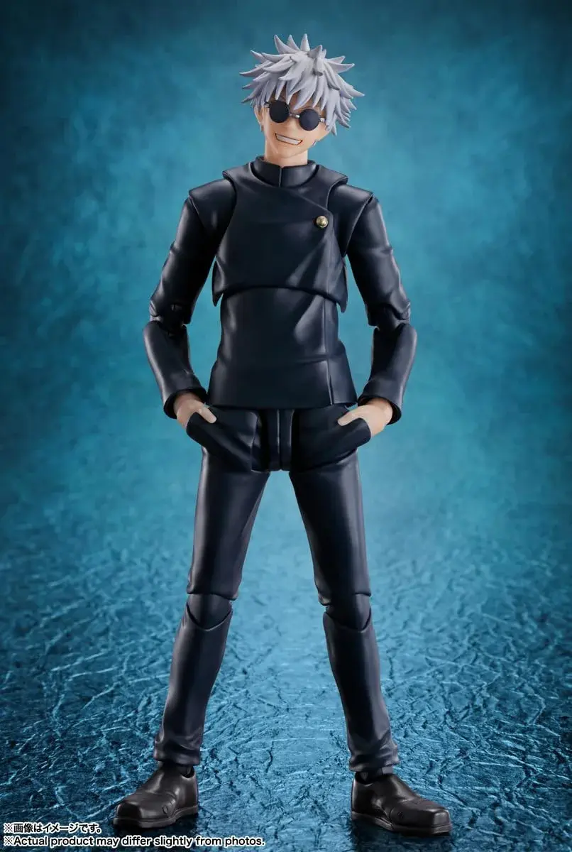 TAMASHII NATIONS S.H.Figuarts Satoru Gojo -Jujutsu Technical High School- Action Figure 140g (4.9oz) | Officially Licensed Bandai Spirits Product - view 2