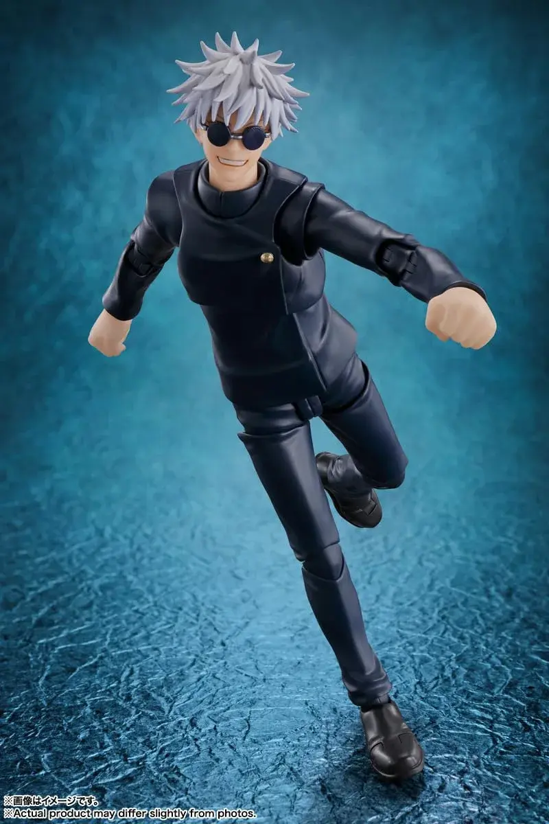 TAMASHII NATIONS S.H.Figuarts Satoru Gojo -Jujutsu Technical High School- Action Figure 140g (4.9oz) | Officially Licensed Bandai Spirits Product - view 3