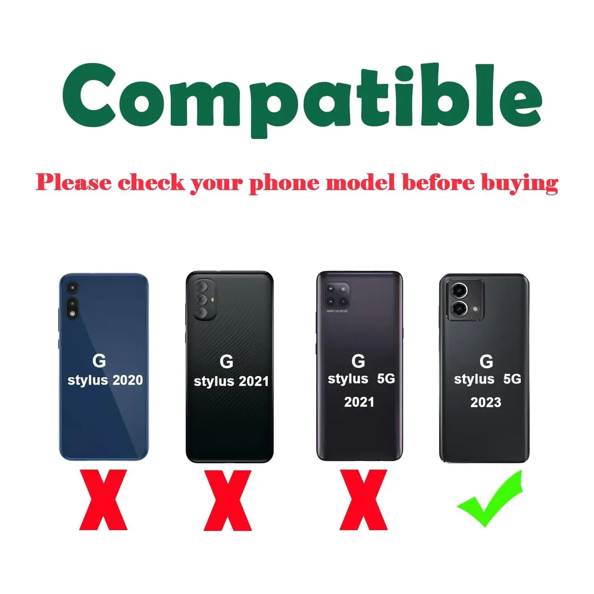 CaoXiong Stylus Pen Replacement for Moto G Stylus 5G 2023 | Precise Touch & Stylish (70-120 chars) - view 2