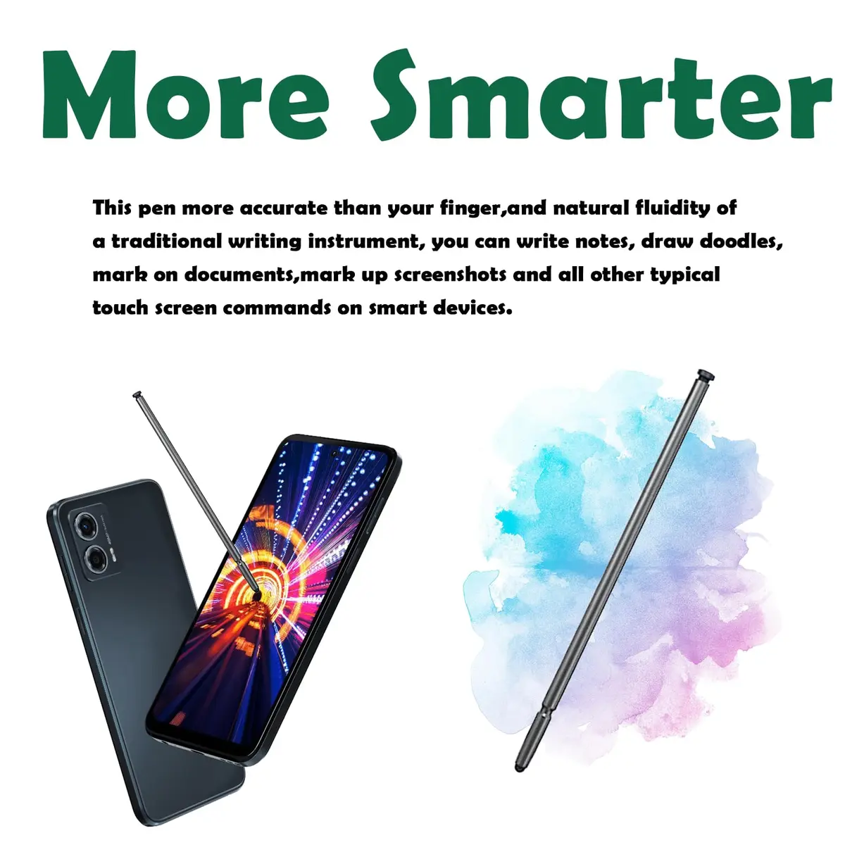 CaoXiong Stylus Pen Replacement for Moto G Stylus 5G 2023 | Precise Touch & Stylish (70-120 chars) - view 4
