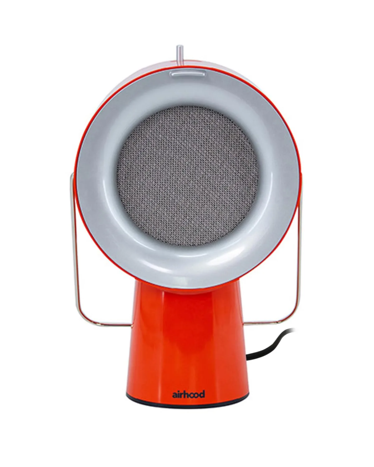 airhood Cadmium Orange Portable Kitchen Exhaust Fan, Ductless Air Purifier with 2 Activated Charcoal Filters & Stainless-steel Oil Filter | Easy to Clean - main product image