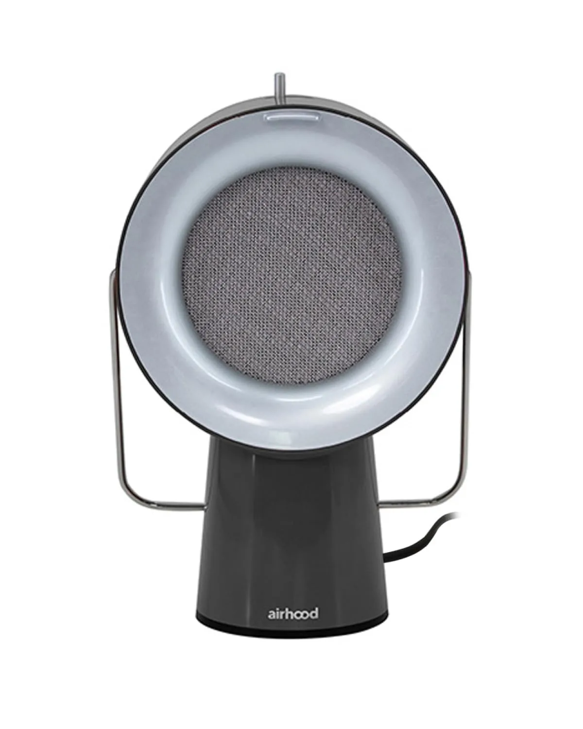 airhood Wired Range Hood Portable Kitchen Exhaust Fan with 2 Activated Charcoal Filters & Stainless Steel Oil Filter, Space Black | Dual Filter Technology for Odor Absorption - main product image