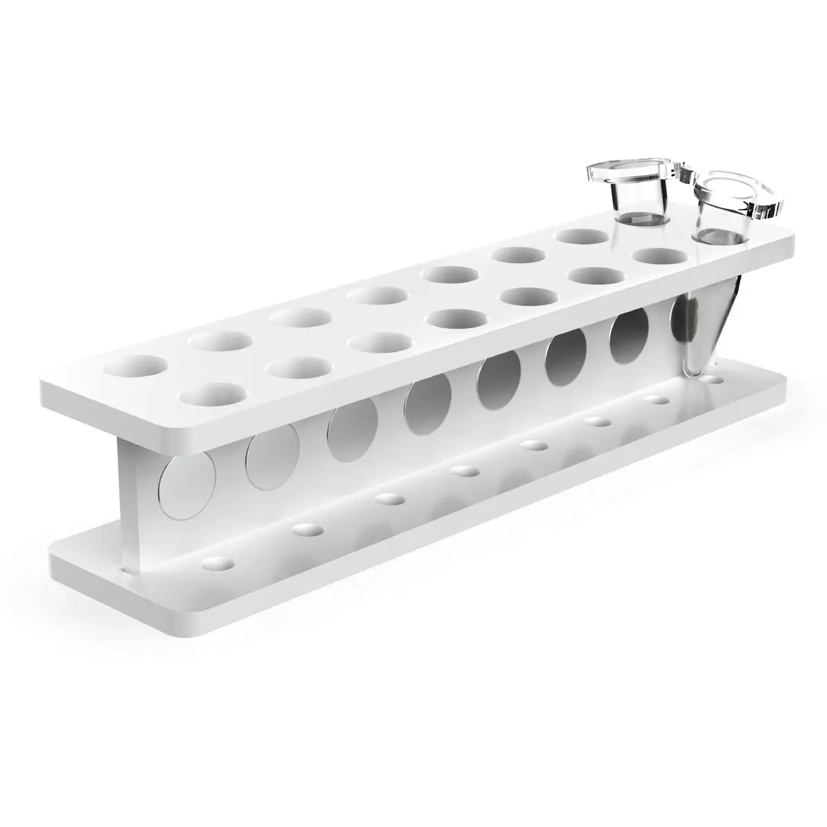eLabPal 16-Well Magnetic Separation Rack for 1.5/2mL Tubes | Neodymium Magnet Bead Collection - main product image