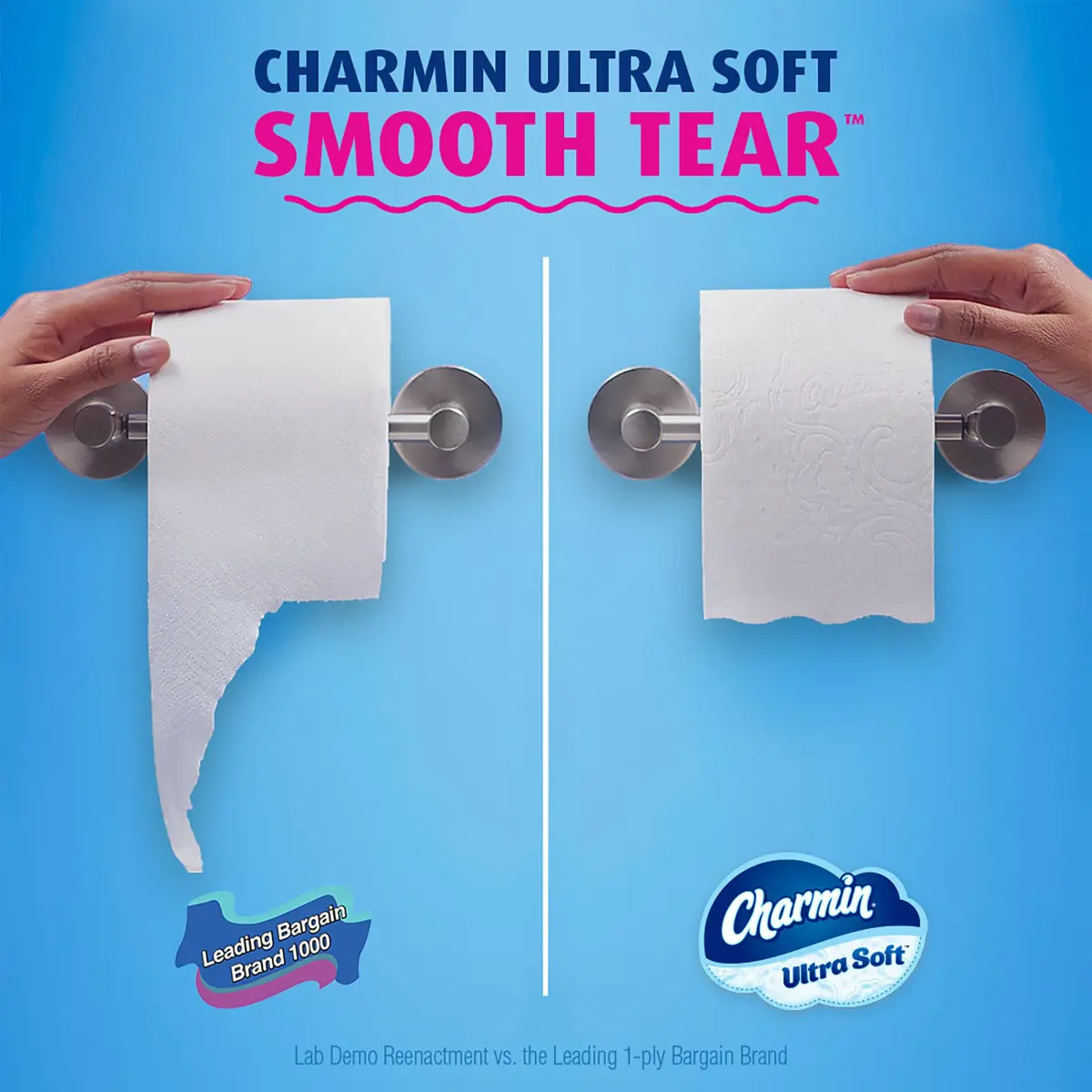 Charmin Ultra Soft Toilet Paper, 18 Mega XL Rolls (6048 Sheets Total) | Trusted Softness, Better Tear - view 8