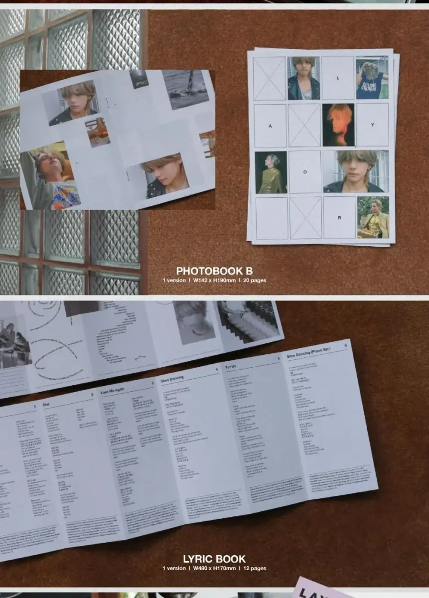 Genie Music V - Layover Album (BLUE ver.) 156 Pages | Modern Music Album for Collectors - view 4