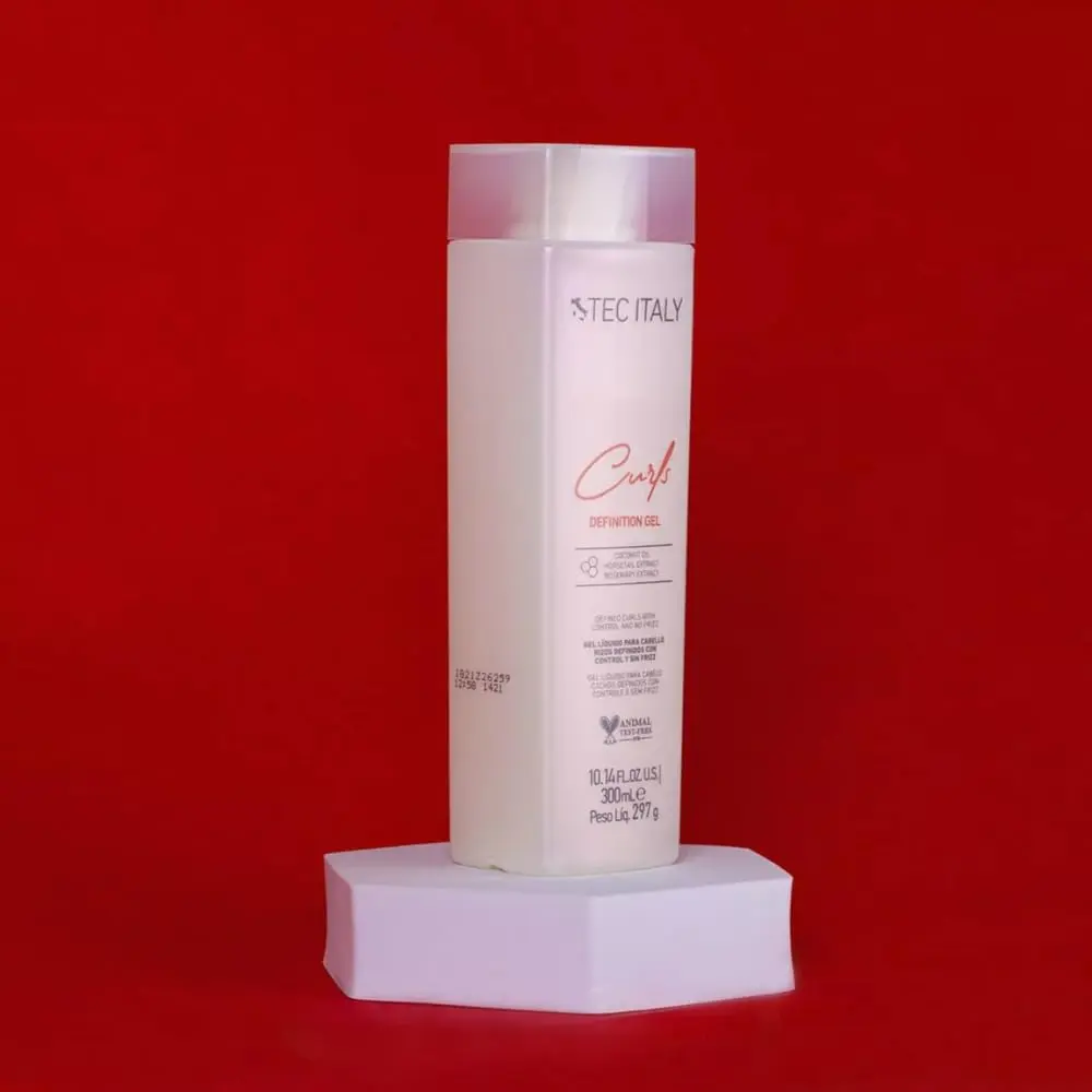 Tec Italy Curls Defining Gel for Curly Wavy Hair, 10.14 fl oz | Anti Frizz, Flexible Hold, Long Lasting Shine - view 8