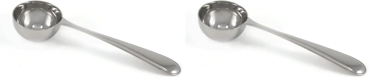 Fino Coffee Measure Scoop 1 Tablespoon Capacity 15ml (0.5 Fl Oz) Pack of 2 | Precisely Measures Ground Coffee for Consistent Brew - main product image