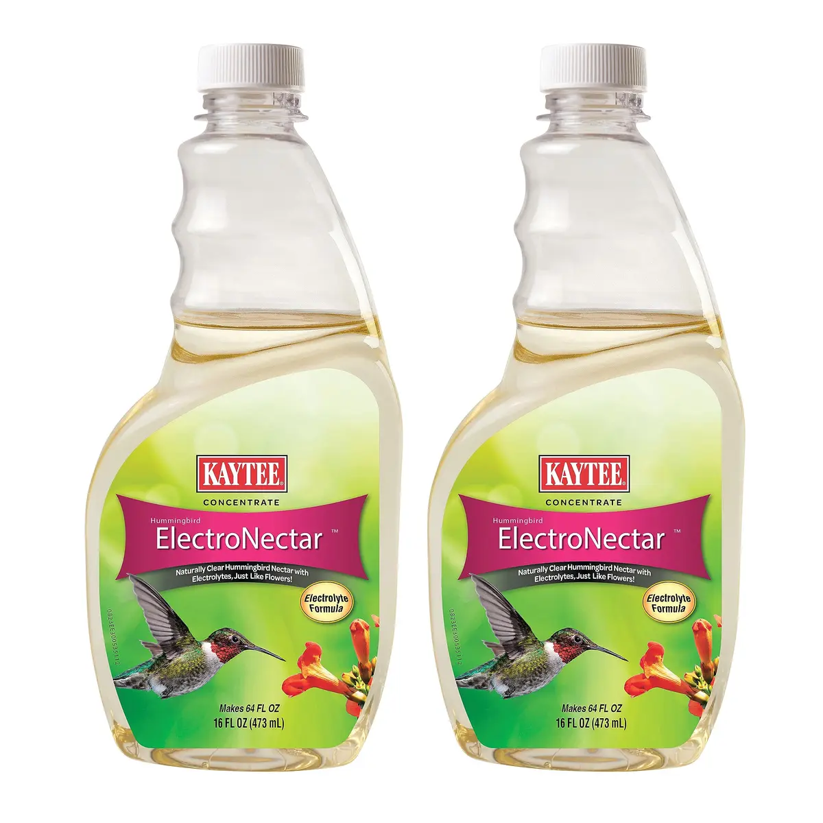Kaytee ElectroNectar Wild Bird Food 16 Fl Oz | Electrolyte Concentrate for Hummingbirds - main product image