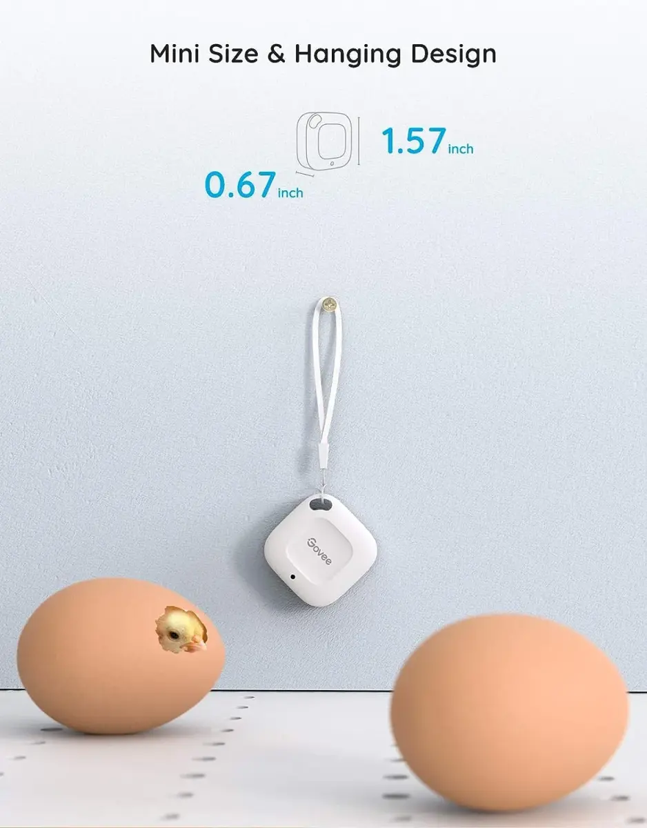 Govee Smart Bluetooth Thermometer Hygrometer 3 Pack | Monitor Temp & Humidity with App Alerts - view 4