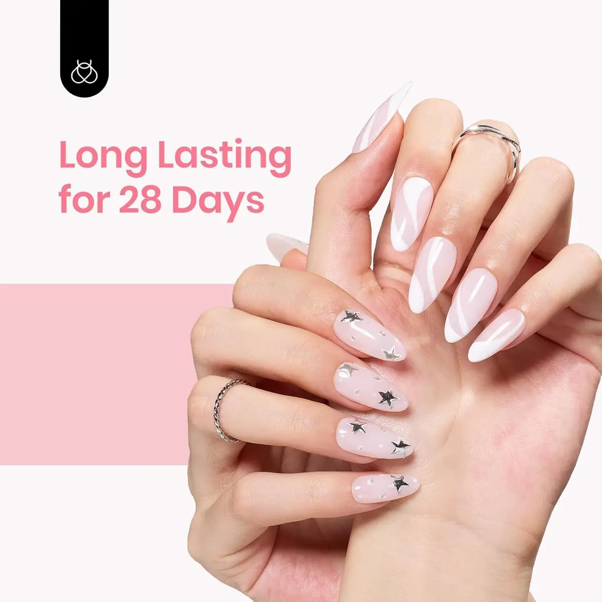 Beetles Gel Polish Milky Pink Jelly Gel Polish 15ml (0.5 Fl Oz) | Sheer Nude Pink for French Nail Art - view 7
