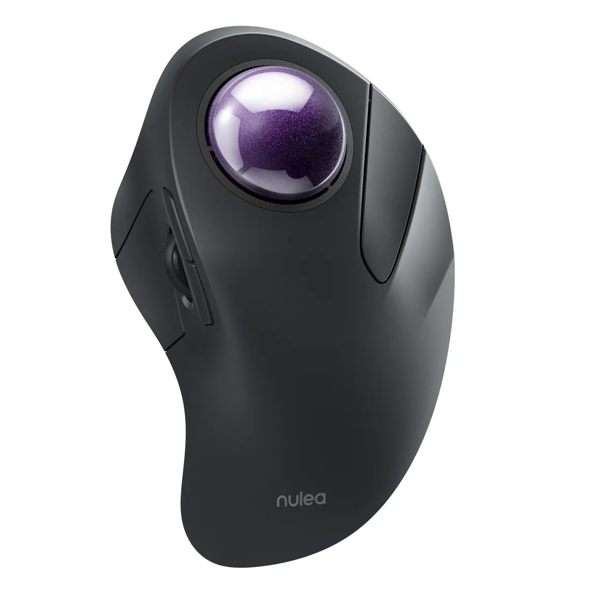Nulea M505A Wireless Trackball Mouse Ergonomic 44mm Index Finger Control | Adjustable DPI & Bluetooth - main product image