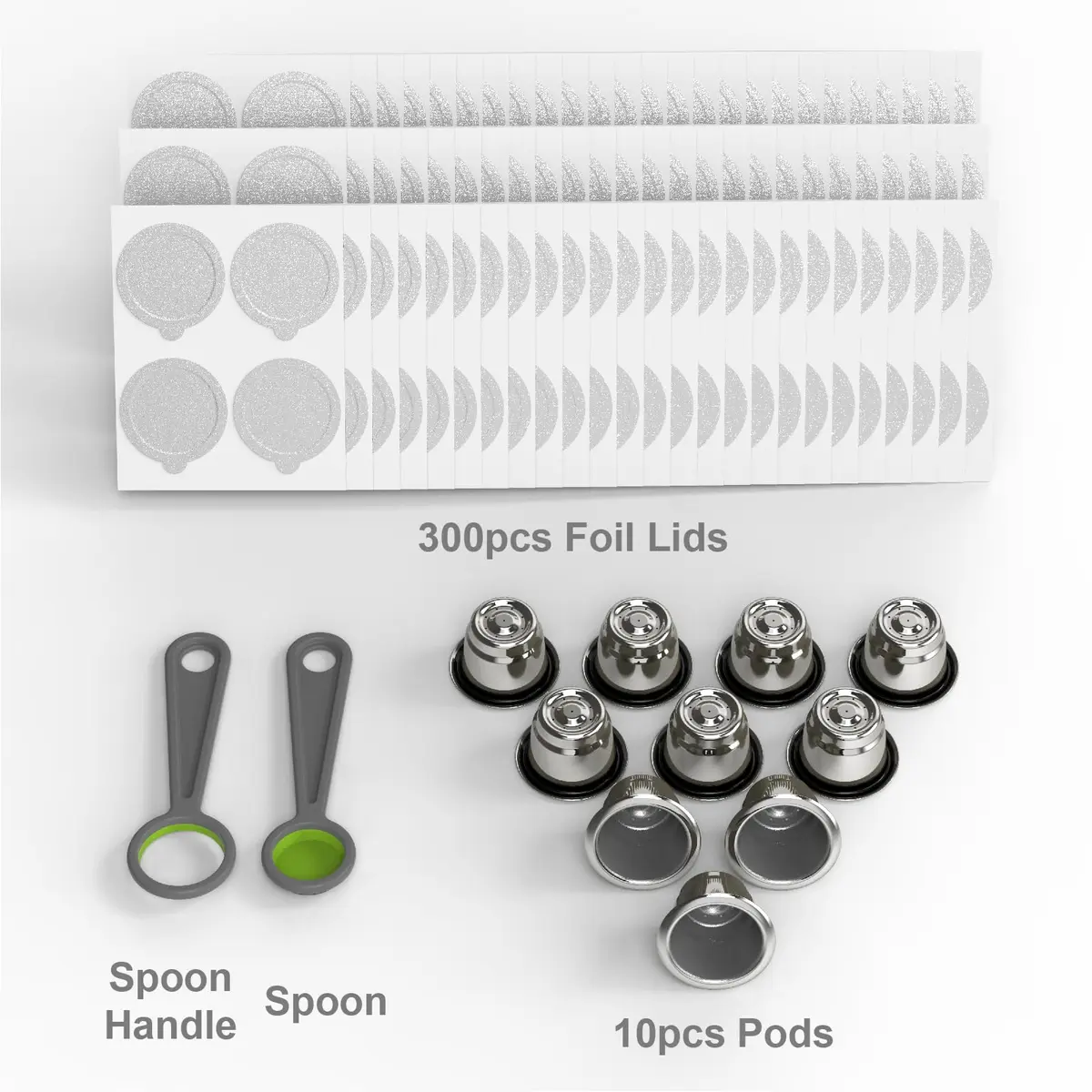Triplot Reusable Coffee Capsules for Nespresso OriginalLine | Compatible with Most Models, Eco-Friendly (70-120 chars) - view 2