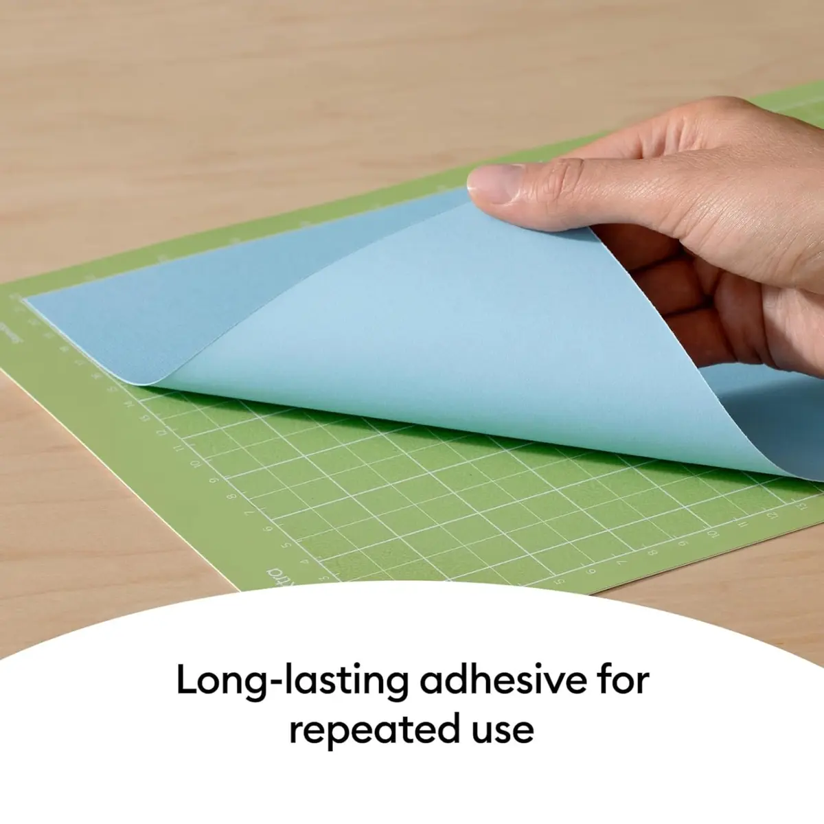Cricut Standard Grip Machine Mat (8.5in x 12in) | Reusable Craft Mat for Medium-Weight Materials - view 4