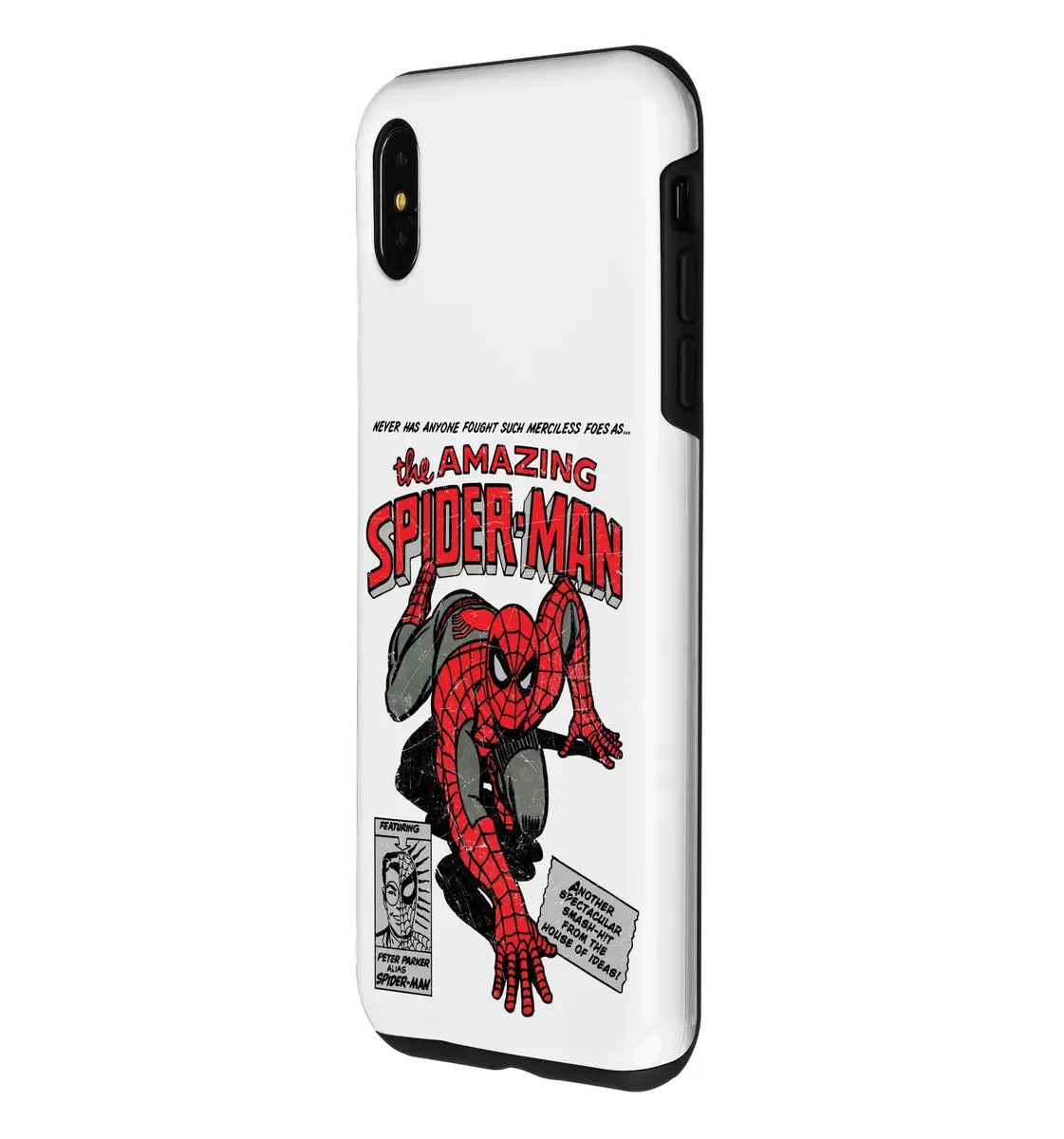 Marvel Spider-Man Retro Comic Case for iPhone XS Max | Heavy Duty Protection with Comic Design - view 2