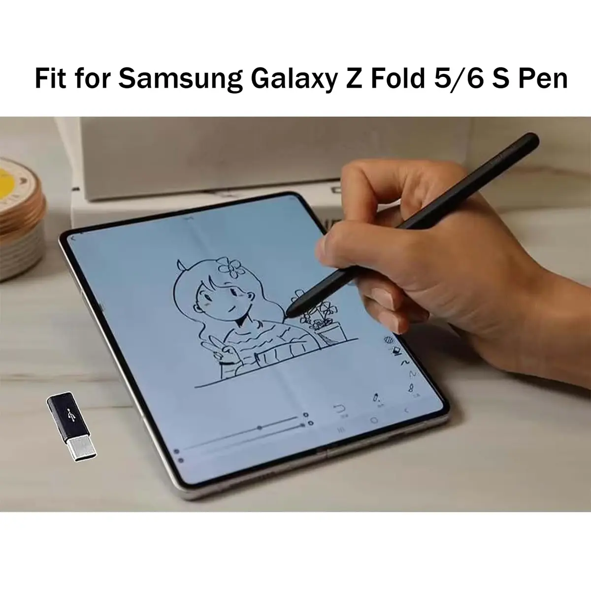 Dakexiong Z Fold 6/5 S Pen Slim Stylus for Samsung Galaxy Z Fold 6/5 | Precision & Compatibility - view 2