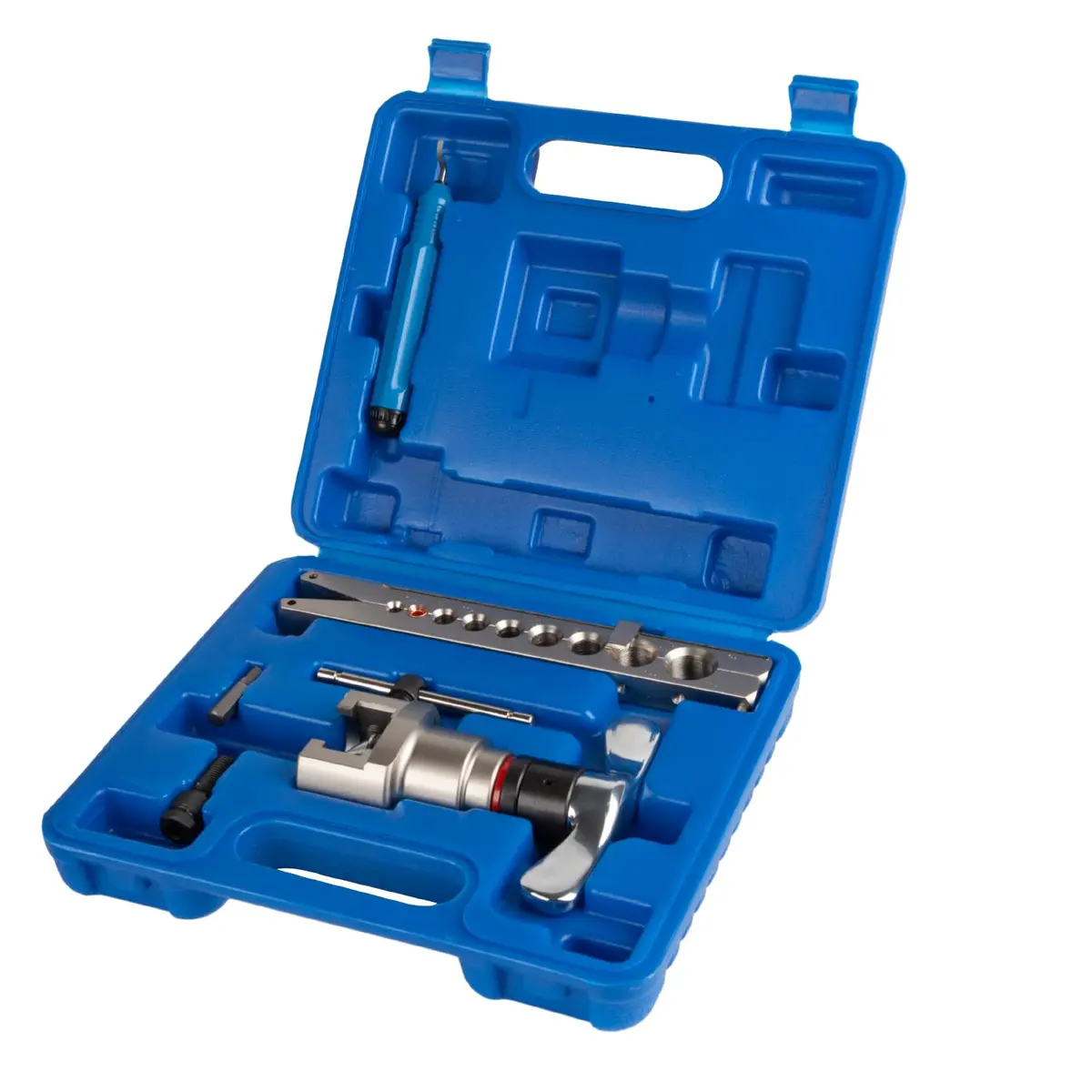 Wostore Manual & Electric Eccentric Flaring Tool 6mm-3/4 | 9 Dies for Brake Tubing - view 9
