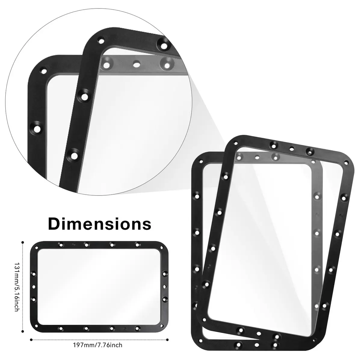 UniTak3D FEP Film for Photon Mono 2/4 | 0.15mm Thickness, 197*131mm, 2Pcs - view 4