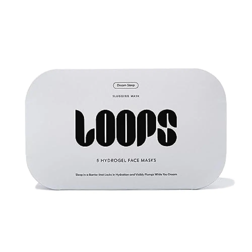 LOOPS Dream Sleep Nighttime Hydrogel Face Mask 5pc | Deep Hydration & Glow - view 6
