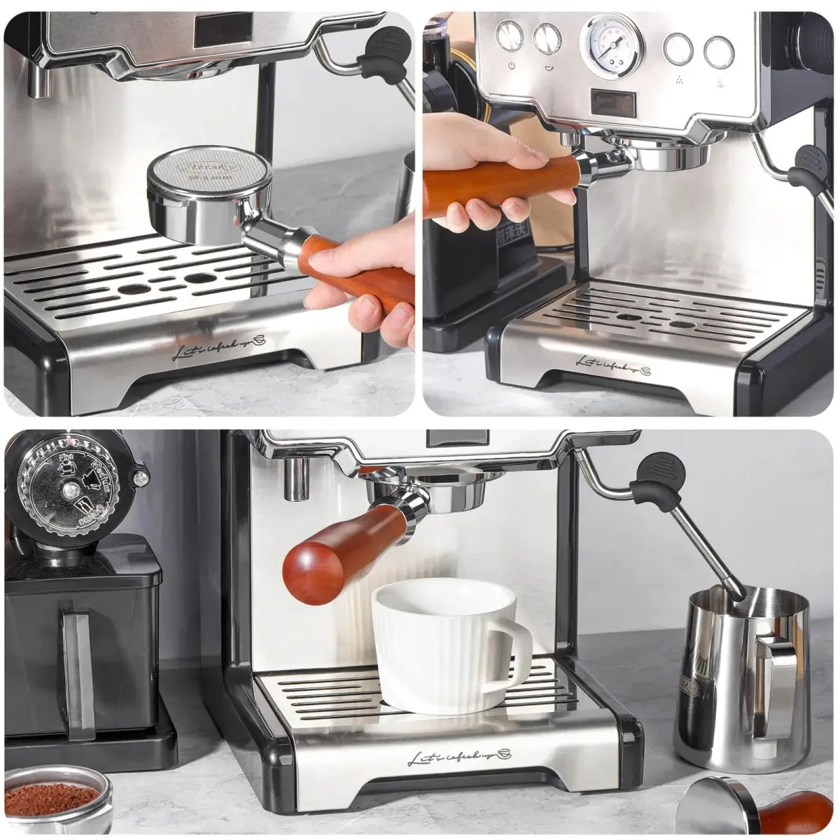 Attsky 58.5mm Espresso Puck Screen for 58mm Portafilter | 316 Stainless Steel, 1.7mm Thickness, 150um Mesh - view 6