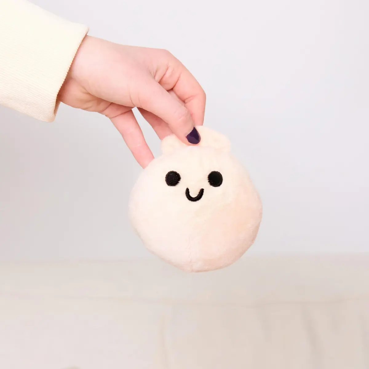 WHAT DO YOU MEME? Emotional Support Dumplings Plush Set with Basket | 5 Plushies + 1 Basket - view 2