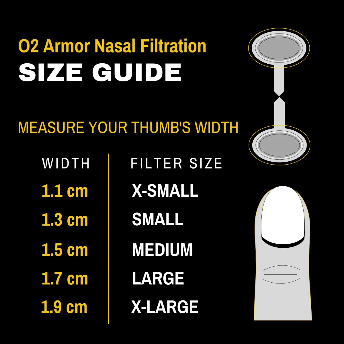 O2 Armor Nose Filters for Welding, Dust & Allergies - Large Size, 50 Pack | Discreet Nasal Air Filters for Cleaner Breathing - view 3