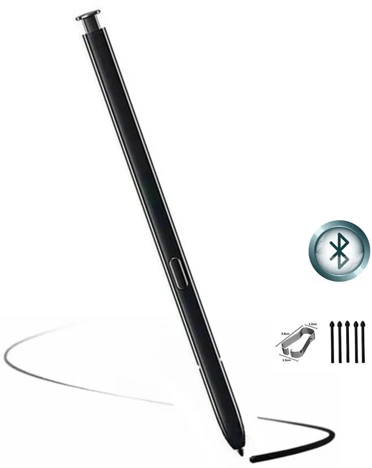 JMBTQ Galaxy Note Stylus Pen with Bluetooth | Replacement Touch Pen for Samsung Note 10 & 10+ Plus 5G, Black - main product image