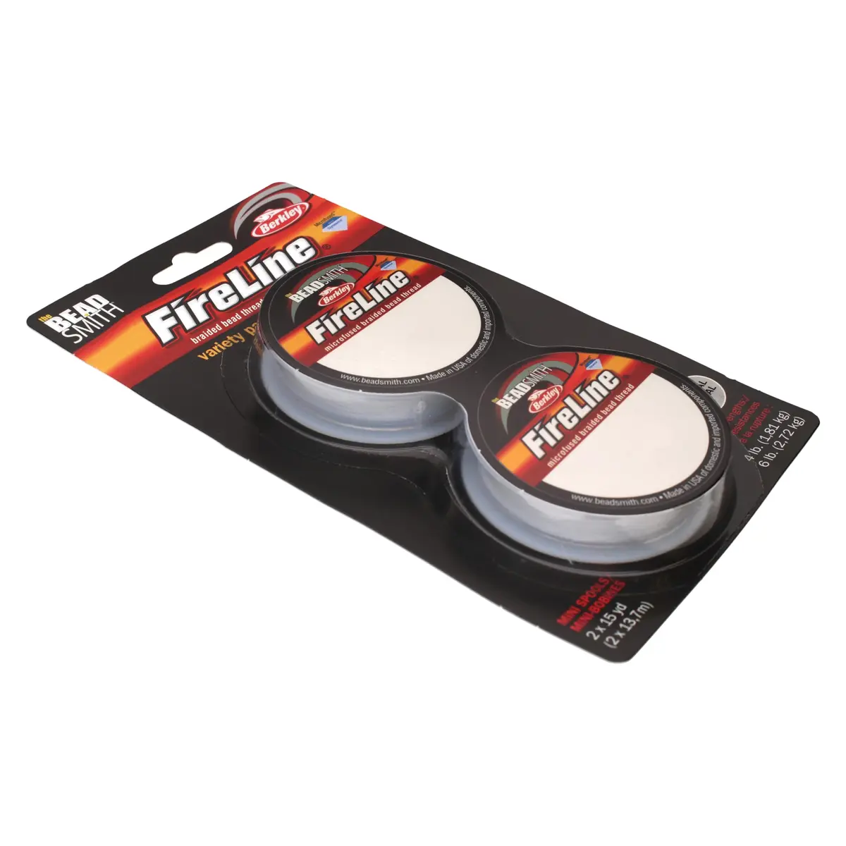 The Beadsmith Fireline Micro-Fused Braided Thread 15 yards | Strong, USA-made beading thread for jewelry making - view 5