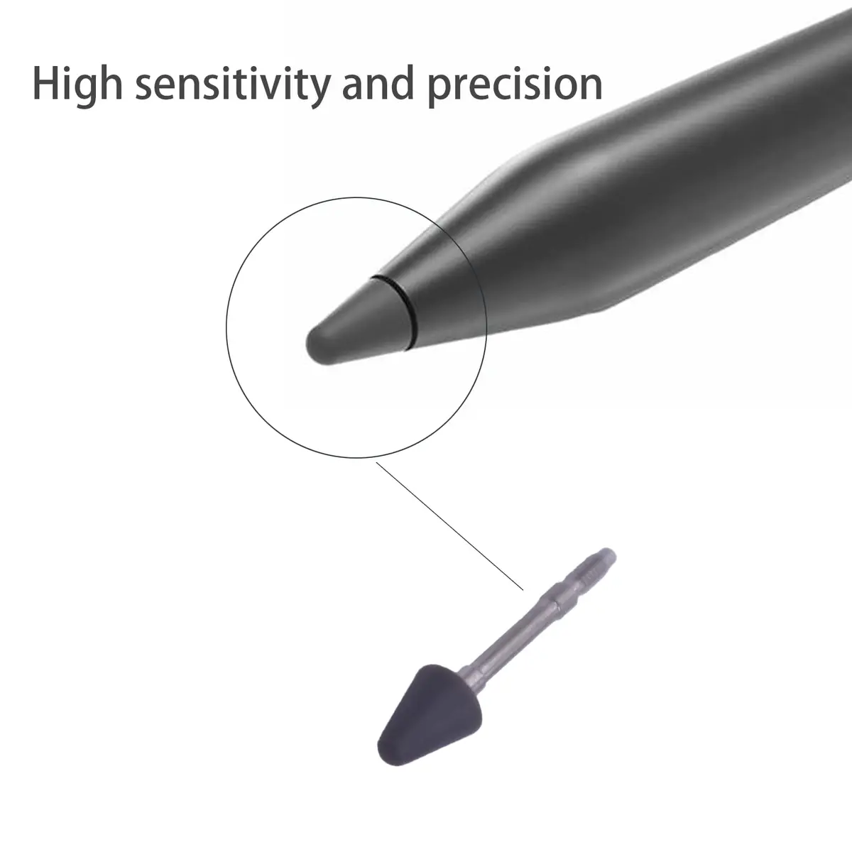 Mingxiong Precision Pen 3 Nibs Replacement for Lenovo Pen | 4096 Pressure Levels, Smooth & Accurate Writing - view 2