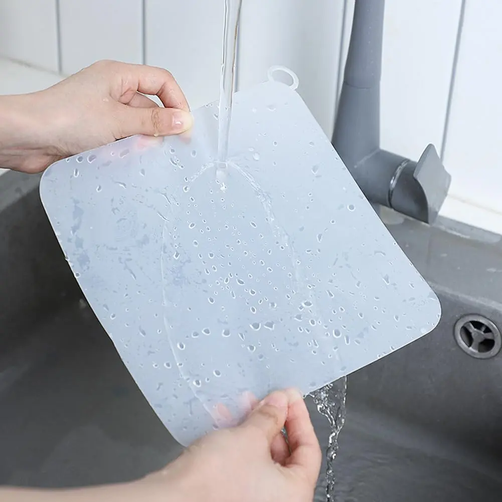 Aswewamt Silicone Tub Stopper Floor Drain Plugs Bathtub Drain Cover Anti-Odor Mat 6 Pcs | Seals Drains & Blocks Odor - view 3