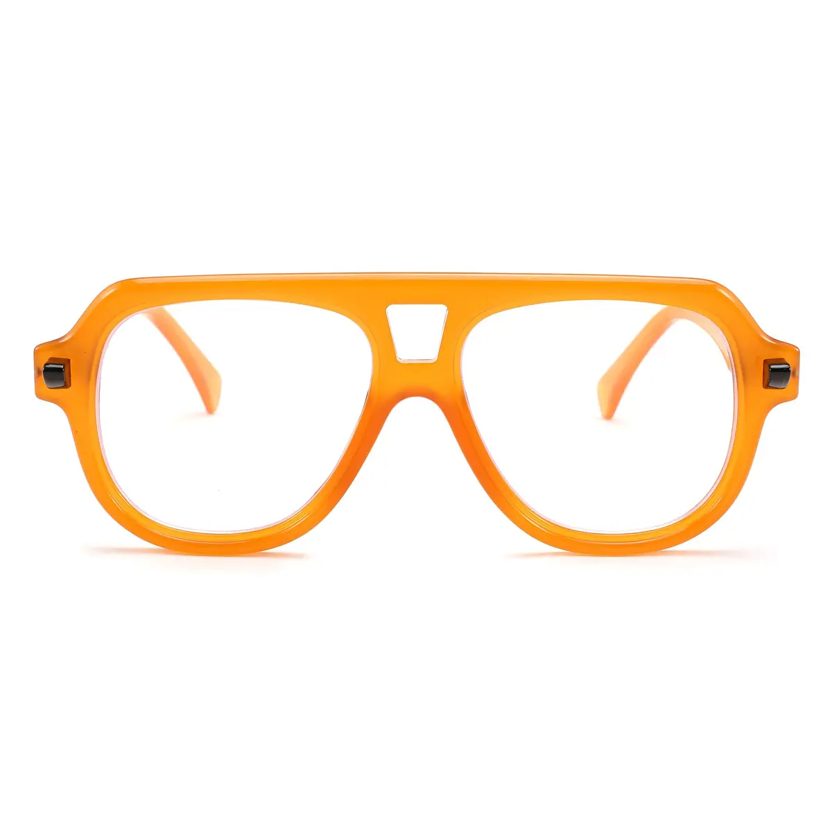 FEISEDY Aviator Frame Glasses for Women Men Blue Light Blocking Glasses Anti Glare Computer Eyeglasses - view 2