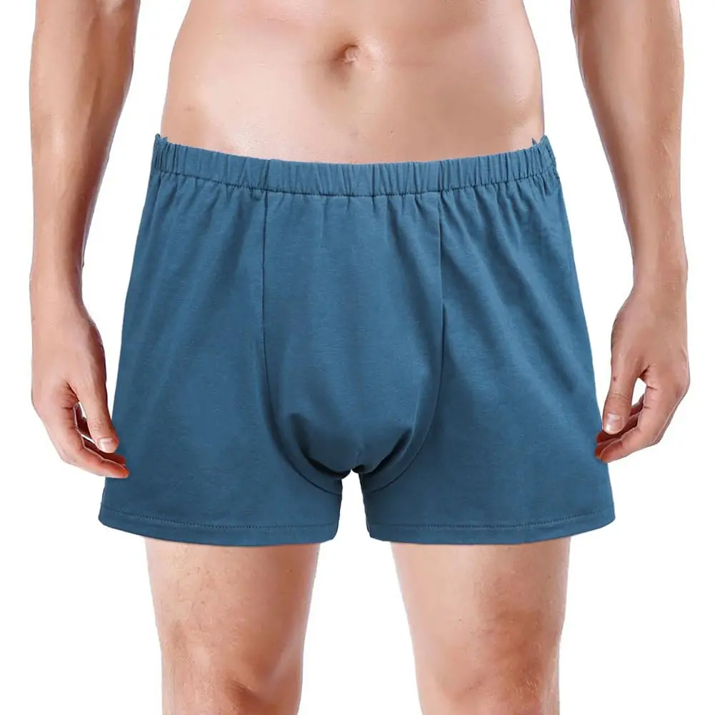 HKSICHENGKEJI Tear Away Shorts for Men | Post Surgery Athletic Cotton Boxer Briefs (27.5-39.3in Waist) - main product image
