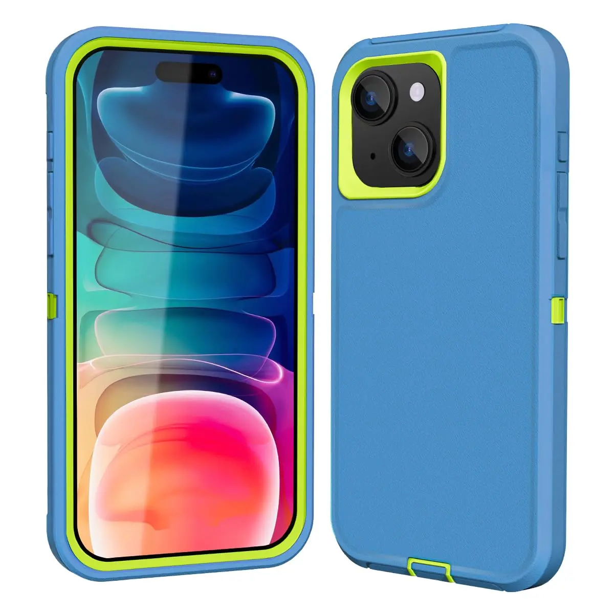 Sansunto Compatible iPhone 15 Plus & 14 Plus Case 6.7 inch | Heavy Duty Shockproof Full Body Protection - main product image