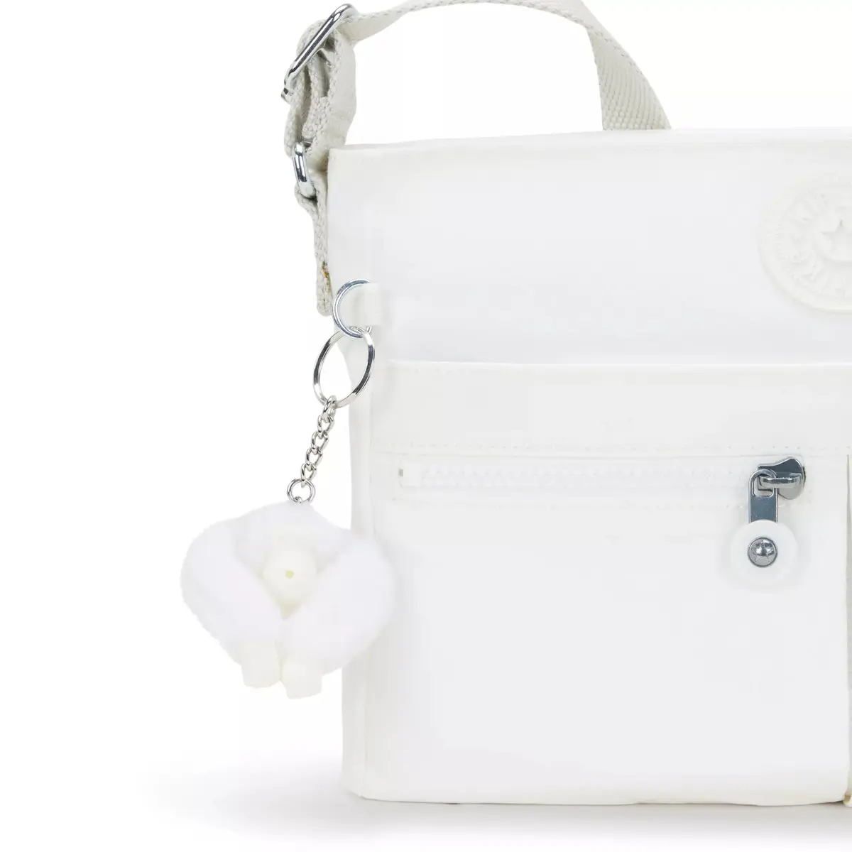 Kipling New Angie Crossbody Bag 1.75''L x 2''H x 1.5''D | Lightweight Nylon Travel Accessory - view 5