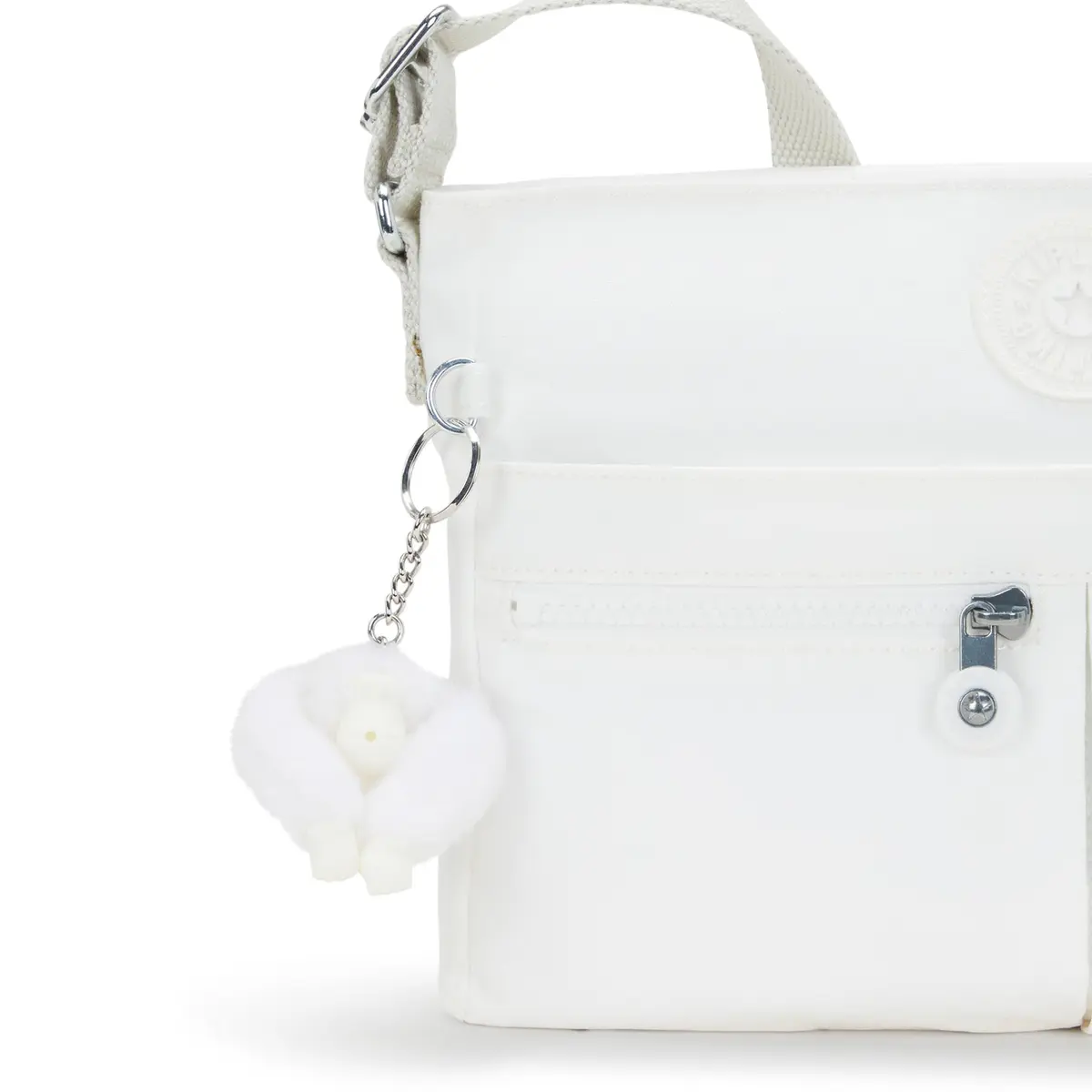 Kipling New Angie Crossbody Bag 1.75''L x 2''H x 1.5''D | Lightweight Nylon Travel Accessory - view 7