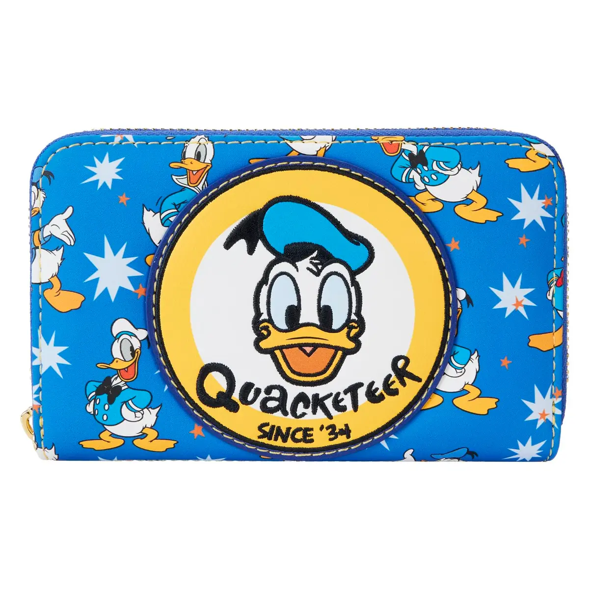 Loungefly Disney Donald Duck 90th Anniversary Wallet | Bi-Fold Vegan Leather with ID Slot - main product image