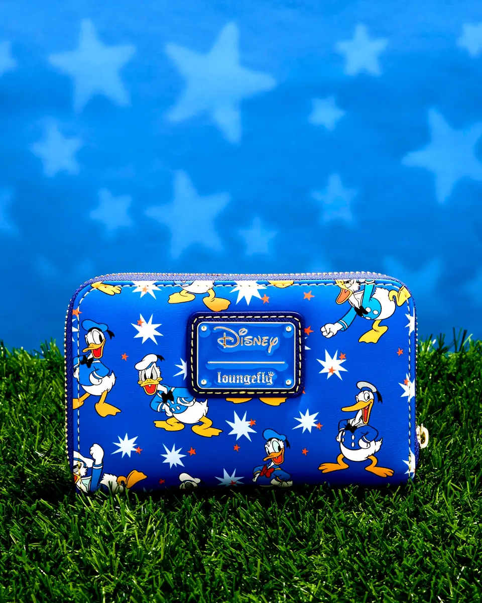 Loungefly Disney Donald Duck 90th Anniversary Wallet | Bi-Fold Vegan Leather with ID Slot - view 3