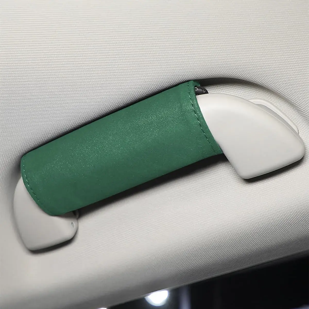 BESULEN Green 2PCS Car Inside Door Handle Protector | Durable Leather Anti-Scratch Cover for Auto Inner Front Rear Door Pull Handle - view 5