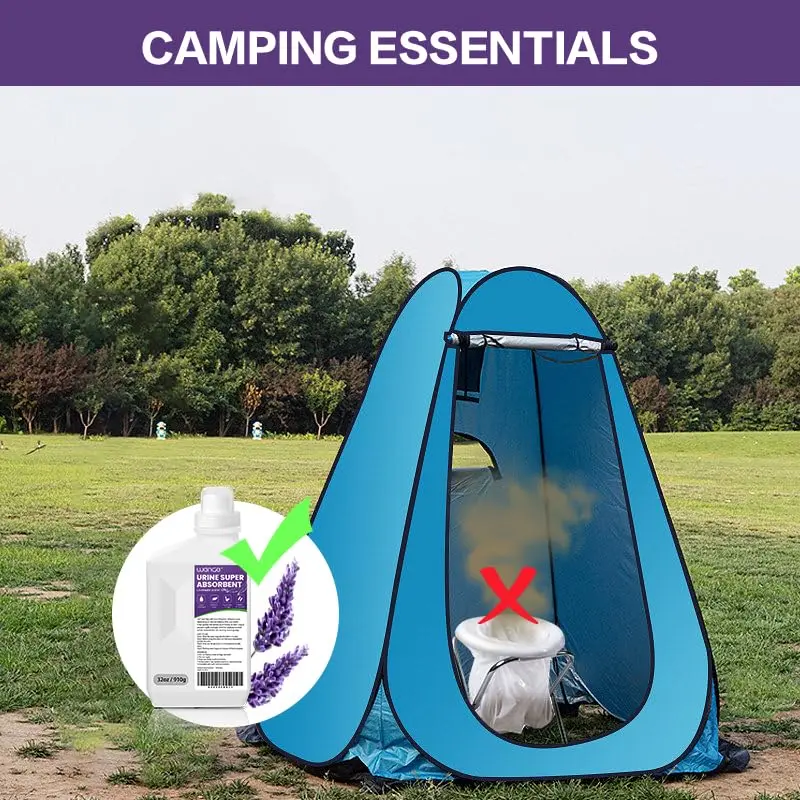 Wenge Urine Solidifier 32 Ounce | Fast Absorption & Odor Control for Camping & Outdoors - view 6