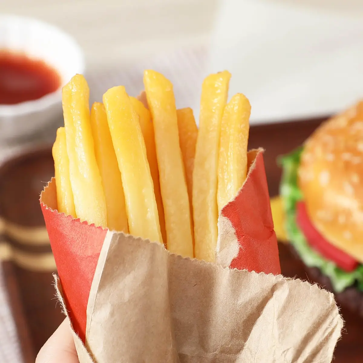 Joeabor Artificial French Fries 36 Pack | Realistic Fake Food for Display & Decoration - view 4