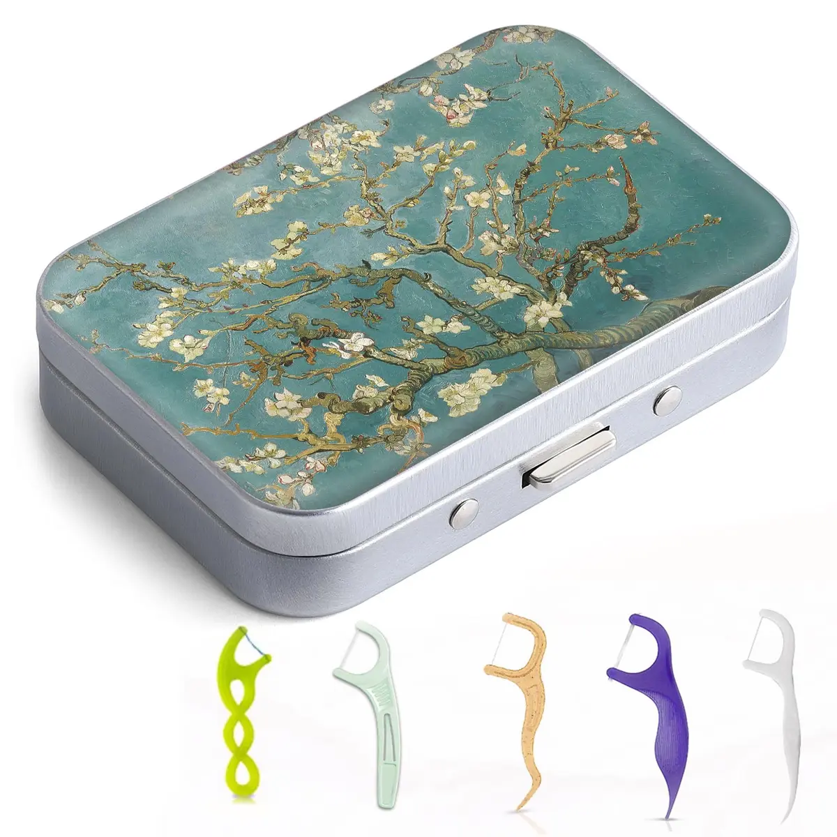 Gerkia Portable Dental Floss Case, Compact & Durable, Travel-Ready (70-120 chars) - main product image