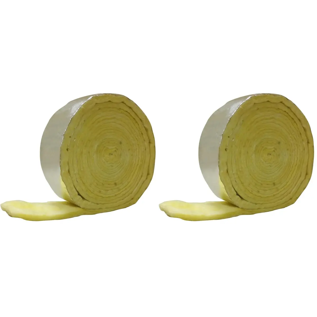 Frost King Foil Backed Fiberglass Pipe Wrap 3"x1"x25' (Pack of 2) | 1-Inch Thick Vapor Barrier for Hot & Cold Pipes - main product image